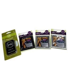 Scentsy Travel Tin Simply Irresistible and Gallery Frame Set of 3 magnetic frame